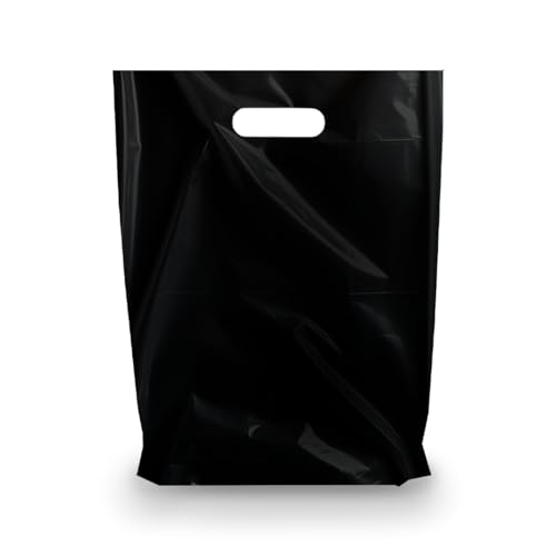 Merchandise Bags, Die Cut Handles, Strong, Durable, and Tear Resistant Bags Perfect for Retail, Boutiques, or Any Events, Different sizes and colors