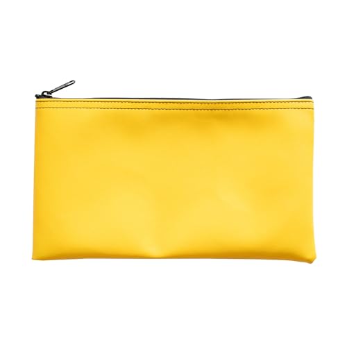 Multi-Purpose Zipper Bag, Yellow, 11 x 6 Inch - color: Yellow