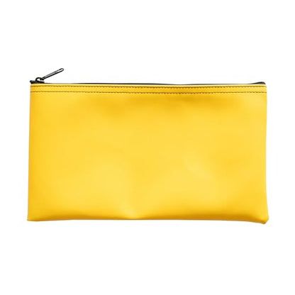 Multi-Purpose Zipper Bag, Yellow, 11 x 6 Inch - color: Yellow