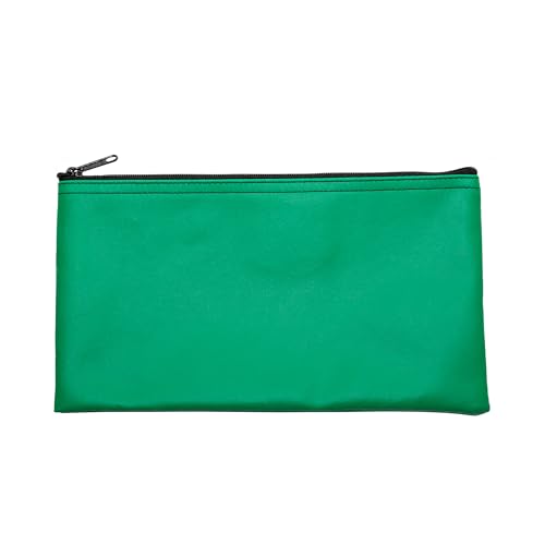 Multi-Purpose Zipper Bag, Kelly Green, 11 x 6 Inch - color: Kelly Green