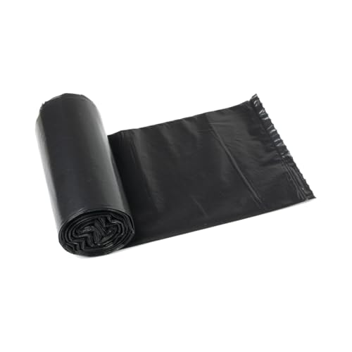Heavy Duty Black Trash Can Liners 38" x 58" – 100 Pack – Leak Resistant Commercial Garbage Bags