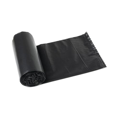Heavy Duty Black Trash Can Liners 38" x 58" – 100 Pack – Leak Resistant Commercial Garbage Bags