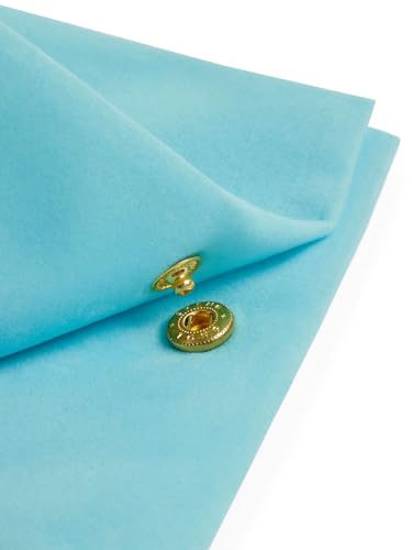 3Pcs Small Jewelry Bags Velvet Zipper Jewelry Organizer Jewelry Rolls Small Bags for Jewelry Gift Bags Jewelry Pouch with Snap Button for Bracelet Rings Necklace Earring for Travel,4"x4",Blue