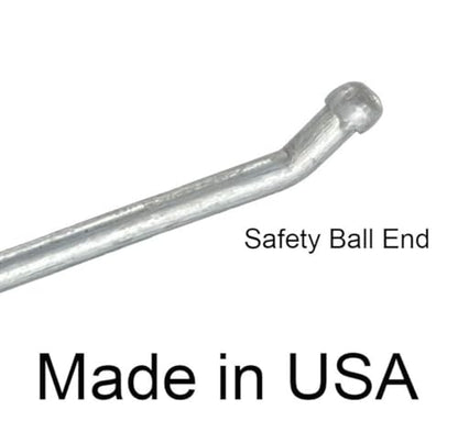 20 Pack 12 Inch USA Made Mega Metal Peg Hooks