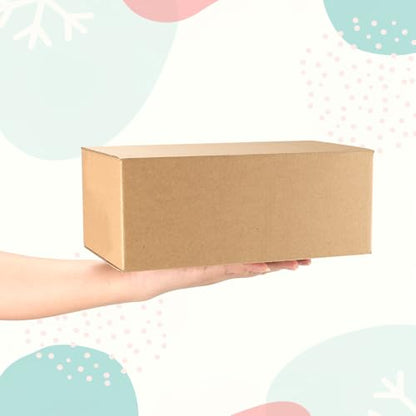 CRUGLA 25 Packs 10x6x4 Shipping Boxes, Brown Mailing Boxes - size: 10x6x4 Inch 25 Pack