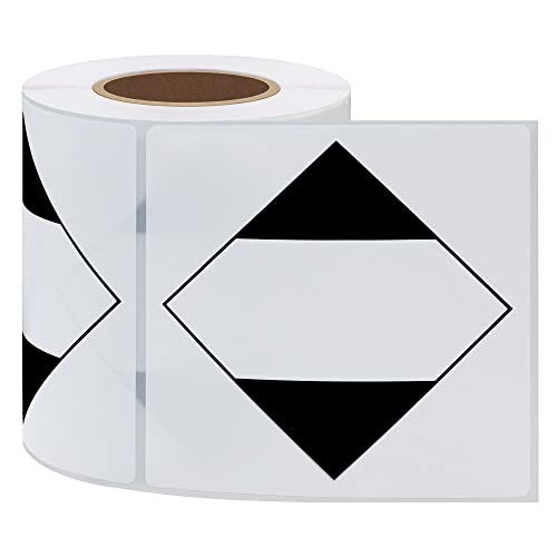 Shipping Labels Transport Stickers Limited Quantity of Dangerous Goods Black Diamond Label, 3"x3", 200 Per Roll - size: 3x3 inch