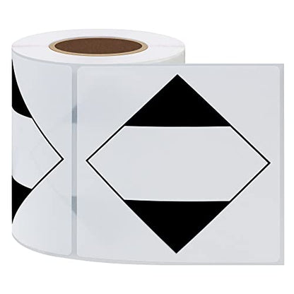 Shipping Labels Transport Stickers Limited Quantity of Dangerous Goods Black Diamond Label, 3"x3", 200 Per Roll - size: 3x3 inch