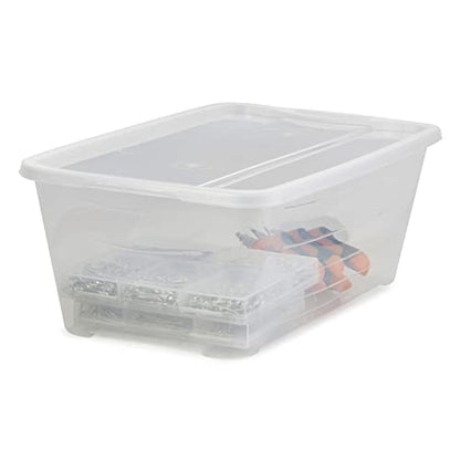 Life Story 40 Pack Stackable Shoe Boxes, 6 Liter Plastic Storage Organizers