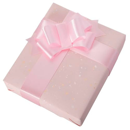 1-1/2 Inch Light Pink Ribbon 50Yards – Perfect for Gift Wrapping - color: Light Pink, size: 1-1/2"