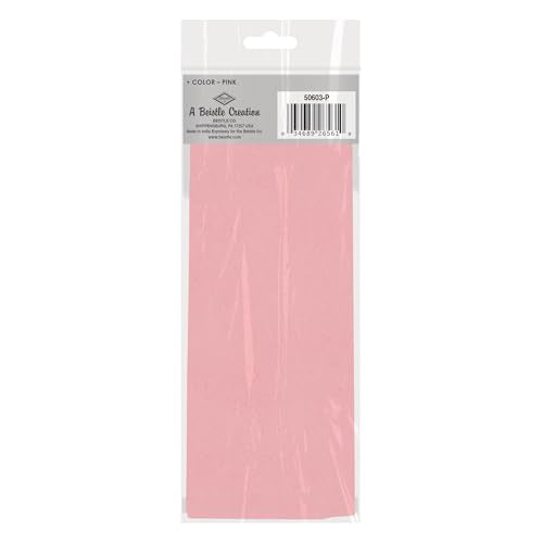 Beistle Pink Tissue Paper Sheets – 96 Pack, Bulk Square Craft Tissue, Gift Wrapping for Bags, Boxes, DIY Crafts, Packaging Filler for Retail Displays, Shipping, Parties & Decorative Use, 20” x 20”