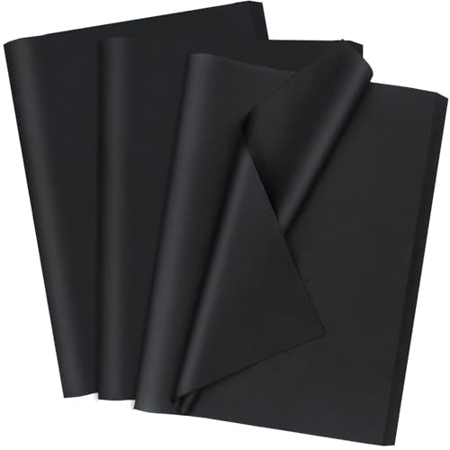 Jkopsnr 100 Sheets White Tissue Paper 20x14 Inches - color: Black, size: 14x20