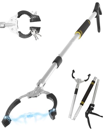Grabber Reacher Tool, 53 Inch Trash Picker Upper Grabber Heavy Duty Aluminum Long Reach Trash Grabber Tool for Yard, Garden & Home (1PCS/53Inch) - size: 1PCS/53 Inch