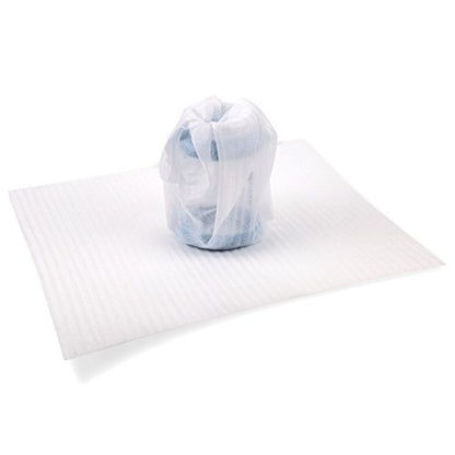 12 x 12 Inches (100 Count) Cushioning Foam Wrap Sheets Moving Supplies Packing Cushion Foam Packing Material for Dishes, Plates, Glasses, Vases, Cups, All Purpose Protection, Storage(Ultra Thin)
