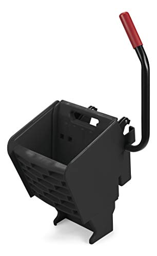 Rubbermaid Commercial WaveBrake 2.0 Side-Press Wringer for Mop Bucket, Black, Heavy Duty Mopping/Cleaning for Professional/Janitorial Use