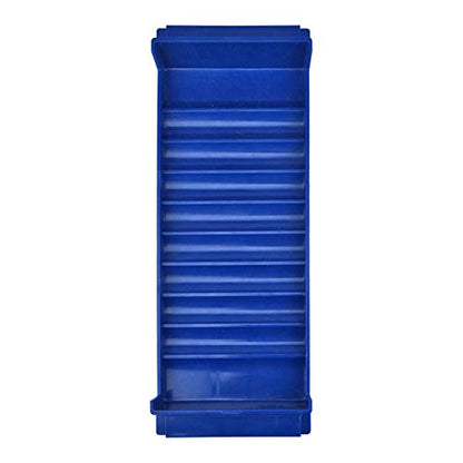 Rolled Coin Plastic Storage Tray, Nickels, Blue (1 Tray) - size: 1 Tray