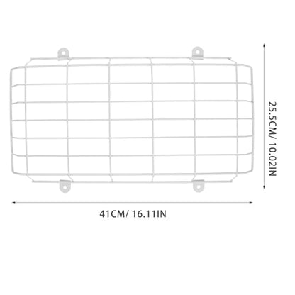 BESPORTBLE Exit Light Protective, Emergency Light Wall Wire Cages, Emergency Sign Protector Damage Wire Guard for Exit for Schools, Offices, and Public Spaces