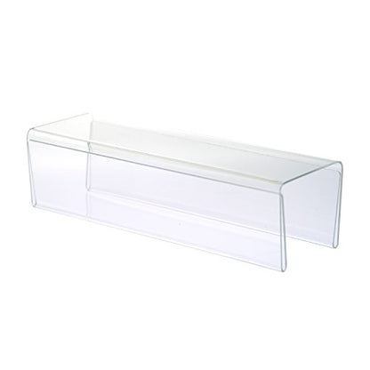 Source One Deluxe Clear Acrylic Cubicle Sign Holder & Name Plates 3 inch double sided USA - color: Name Plate Double Sided, size: 3 Inch Hook