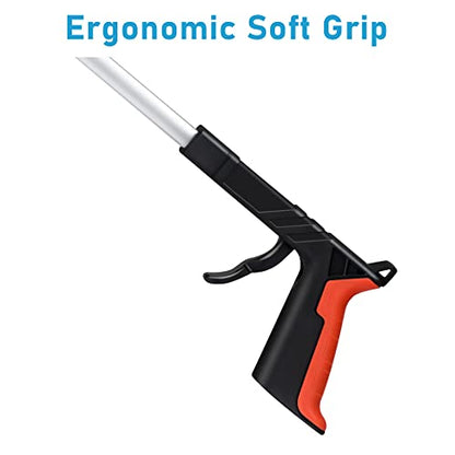 Grabber Reacher Tool, Orange, 32", Foldable - color: Orange1