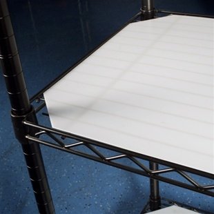 Shelving Inc. 18" d x 18" w Translucent Wire Shelf Liners, 4 Count - size: 18" x 18"