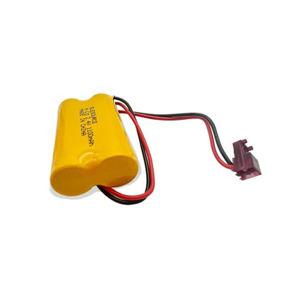 2.4V AA 1100mAh Battery Pack Replacement for Lithonia ELB2P401N, ELB0310, Powercell PCHA4/5-2-SR-LC, NIC1158, OSA098, Exit Sign Battery (2 Pack) - size: 2 PCS