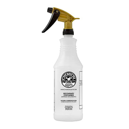 Chemical Guys, Acid-Resistant Sprayer with Heavy Duty Bottle, White, 32 oz - size: 32 Ounces, style: Acid Resistant Sprayer