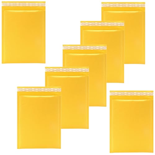 Bubble Mailers 6x8 Inch Self Seal Padded Small Bubble Envelopes (25Pack) - size: 6x8" / 25Pack