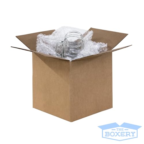 The Boxery 12 inch x 175 feet Bubble Roll, Small Bubble 3/16 inch Cushioning Wrap, Perforated Every 12 inch for Packing Moving Shipping Supplies, 1 Roll, 175 ft Total - size: 12 inch x 175 ft