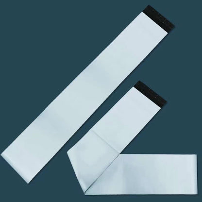100 Pack 4x30 Inches Long Poly Mailers, Long Shipping Bags White Envelopes Packaging for Unique Narrow Items Mailing - size: 4x30 Inches / 100-PACK