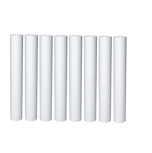 8 rolls (about 200 pages), thermal printer paper 8.5 x 11, letter, rolled, 3 proofing, not quick dry for pen, BPA free. For IOOIOO, Peripage, Munbyn, Jadens, Hprt, Phomemo…(lasting 10-15 years) - size: Letter, 8 rolls, 10-15 years
