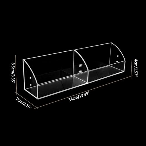 Clear Display Risers Stand Acrylic Display Shelf 1 2 3 Tiers Organizers For Dessert Figures Makeup