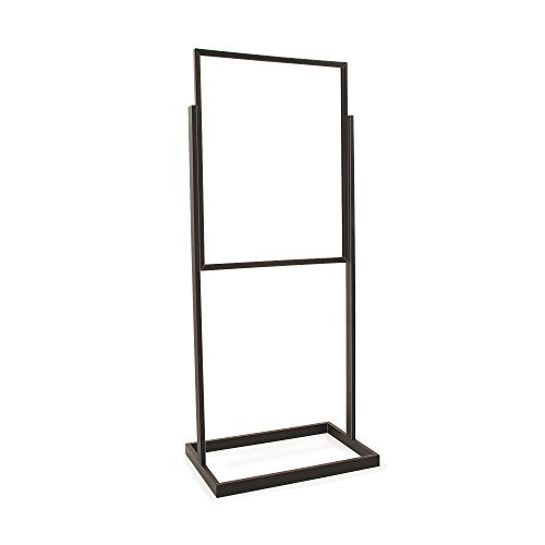 Econoco Industrial Metal Sign Holder, 22x28, 56in H