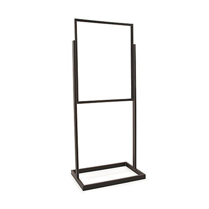 Econoco Industrial Metal Sign Holder, 22x28, 56in H