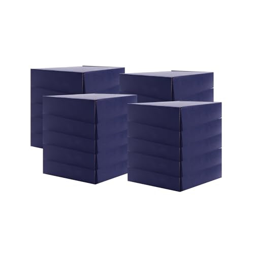 Small Dark Blue Shipping Packaging Box 20Pcs,L8xW5.5xH1.5 Inch Mailer Boxes - color: Dark-Blue, size: Small-L8xW5.5xH1.5 inch