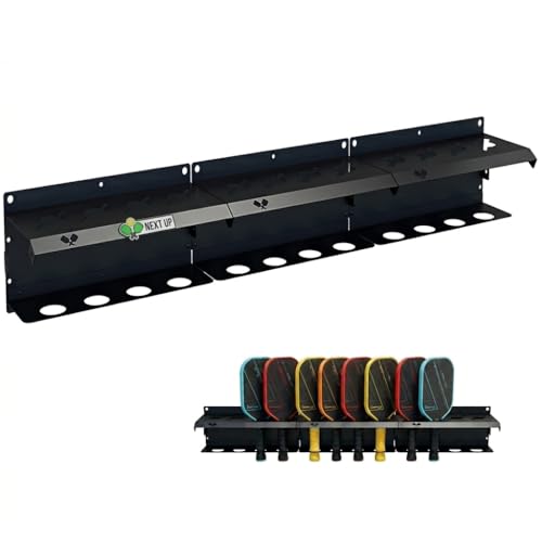 Pickleball Paddle Rack, Wall or Fence Moun