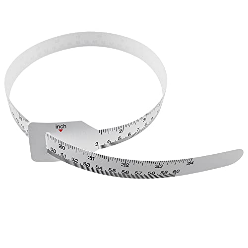 Head Circumference Measuring Tape 2PCS 24x0.79Inch/60x2cm White Baby Head Circumference Measuring Rulers