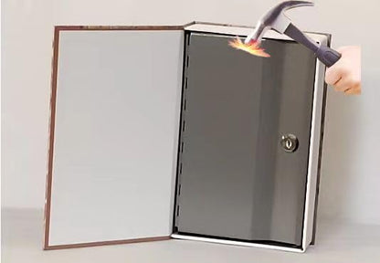 Book Safe with Key Lock - Hidden Diversion Safe for Cash & Jewelry, Anti-Theft Fireproof Money Storage Box (9.5x6.2x2.2 Inch) | Hollow Book Secret Safe for Home/Office/Travel (Butterfly - Key Lock) - color: Butterfly - Key Lock