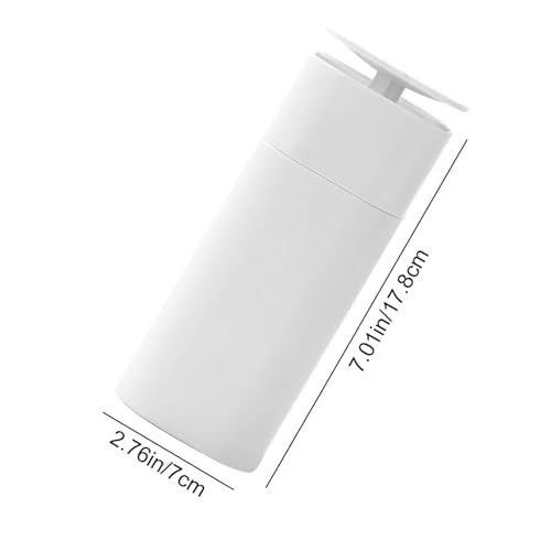 NingMeng Soap Dispenser White Push Down Lotion Pump Bottle Refillable Liquid Dispenser for Home Bathroom Kitchen Laundry Push Down Pump Dispenser