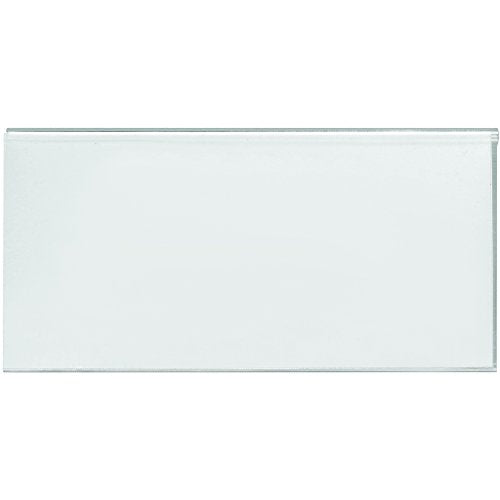 BOX USA BLH109 Tri-Dex Bin Label Holders, 4" x 2 1/4", Clear (Pack of 25)