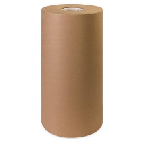 18" Wide x 720' Long 50lb Thickness Brown Kraft Paper Roll For Packing, Shipping, Gift Wrapping Crafts, Cushioning Void Fill Rolls 100% Recycled Material - size: 18" 50# 720' Brown Kraft Paper Roll