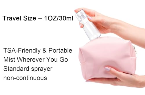 3 Pack Spray Bottles, 2-Pack Continuous Spray Bottles,Fine Water Mist Spray Bottles for Hair 6.8 OZ (200 ML) and 1oz 30ml Travel Spray Bottle Mister for Cleaning,Hairstyling,Plants,Barbers,Pets Blue - color: Blue