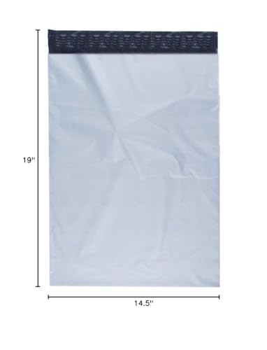Poly Mailers Shipping Envelopes Bags, 14.5 x 19 - inches, 1000 Bags - size: 1000 Bags