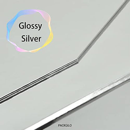 Silver Large Magnetic Gift Box with Lid 13X9X4 In 1 Pack - color: 13X9X4Inch-GlossySilver-Pack of 1