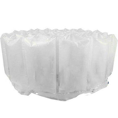 Air Pillow Bubble Cushion Film Roll for Protection Packaging | 984ft x 4" x 8" (300m x 10cm x 20cm) | 4 PACK