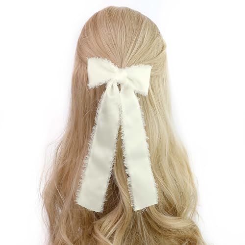 Silk Satin Ribbon 1-1/2 Inch x 30 Yards Ivory - color: Ivory