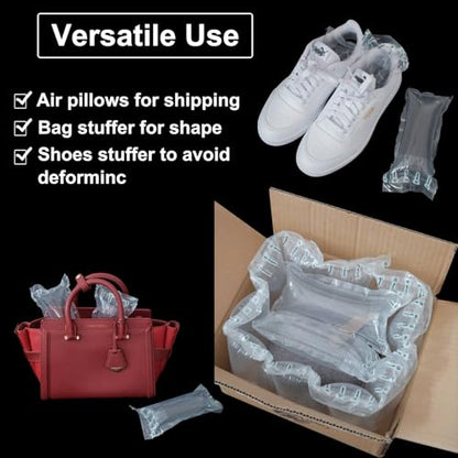 Air Pillows for Shipping with pump 200 Count Inflatable Packaging Air Bags - size: 3.54"x7.87"(200 Count)