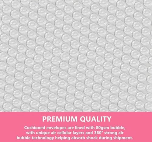 Bubble Mailers 3.5X5.9 Inch 50 Pack Small Padded Envelopes Bags (Teal) - color: Teal, size: 3.5X5.9 Inches