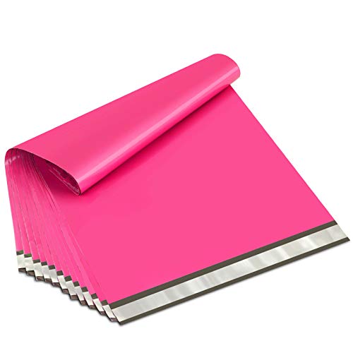 UCGOU Extra Large Poly Mailers 24x24 Inch Hot Pink 100 Pack Shipping Bags - color: Hot Pink, size: 24x24" 100PC