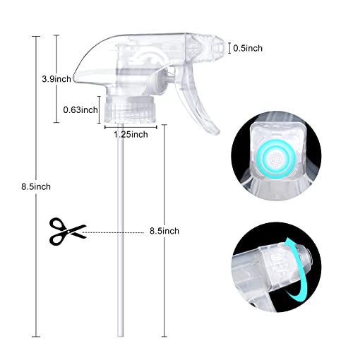 Foaming Spray Nozzles 2 Pack, Adjustable Leakproof Replacement Heads