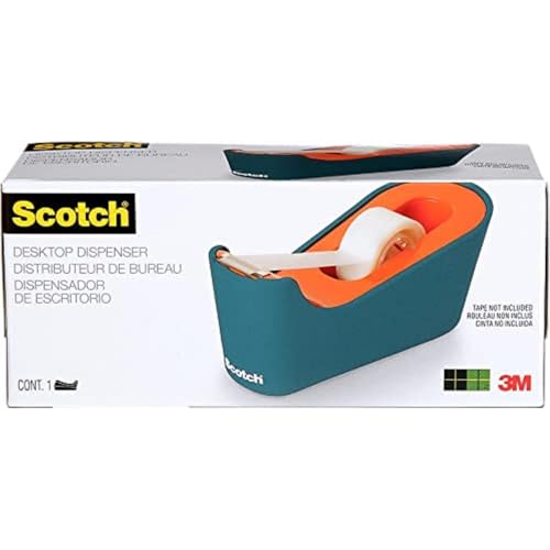 Scotch Desktop Dispenser, Great for Gift Wrapping, Mint (C18-MNT-0)
