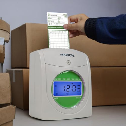 uPunch 300 Time Cards for Green HN3000 AutoAlign Time Clocks (HNTCG1300) - color: 300 Upunch Time Cards